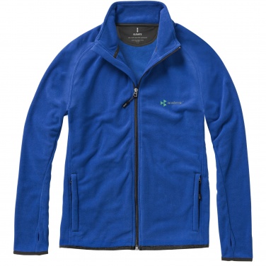 Logo trade promotional giveaway photo of: Brossard men's full zip fleece jacket