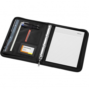 Logotrade promotional product picture of: Stanford deluxe A4 zippered portfolio