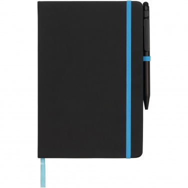 Logo trade advertising products picture of: Noir Edge medium notebook