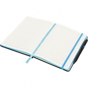 Logo trade promotional item photo of: Noir Edge medium notebook