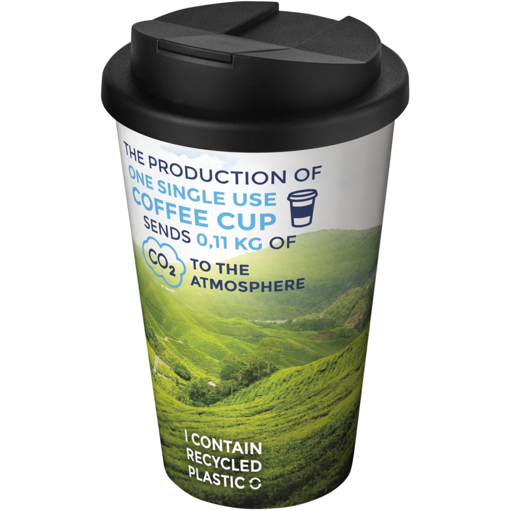 Logotrade promotional giveaways photo of: Brite-Americano® 350 ml tumbler with spill-proof lid