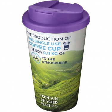 Logo trade corporate gift photo of: Brite-Americano® 350 ml tumbler with spill-proof lid