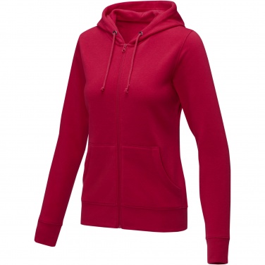 Logo trade promotional merchandise image of: Theron women’s full zip hoodie