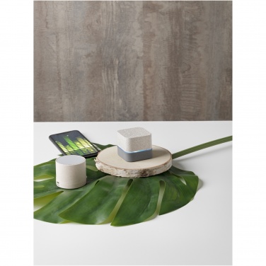 Logo trade promotional merchandise picture of: Kikai wheat straw Bluetooth® speaker