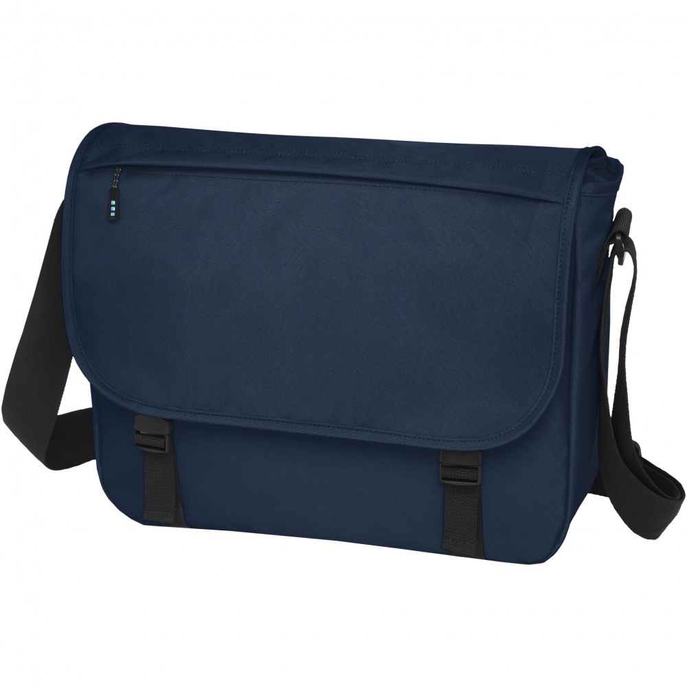 Logo trade promotional products image of: Baikal GRS RPET 15" laptop bag 12L