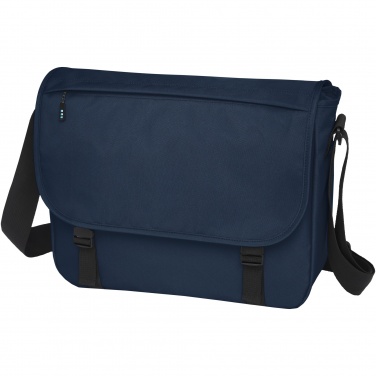 Logotrade promotional giveaway image of: Baikal GRS RPET 15" laptop bag 12L