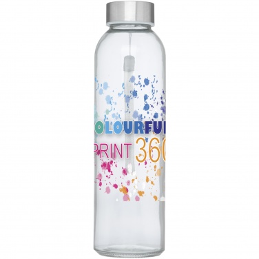 Logo trade promotional items image of: Bodhi 500 ml glass water bottle