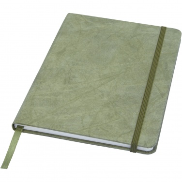 Logo trade promotional merchandise photo of: Breccia A5 stone paper notebook