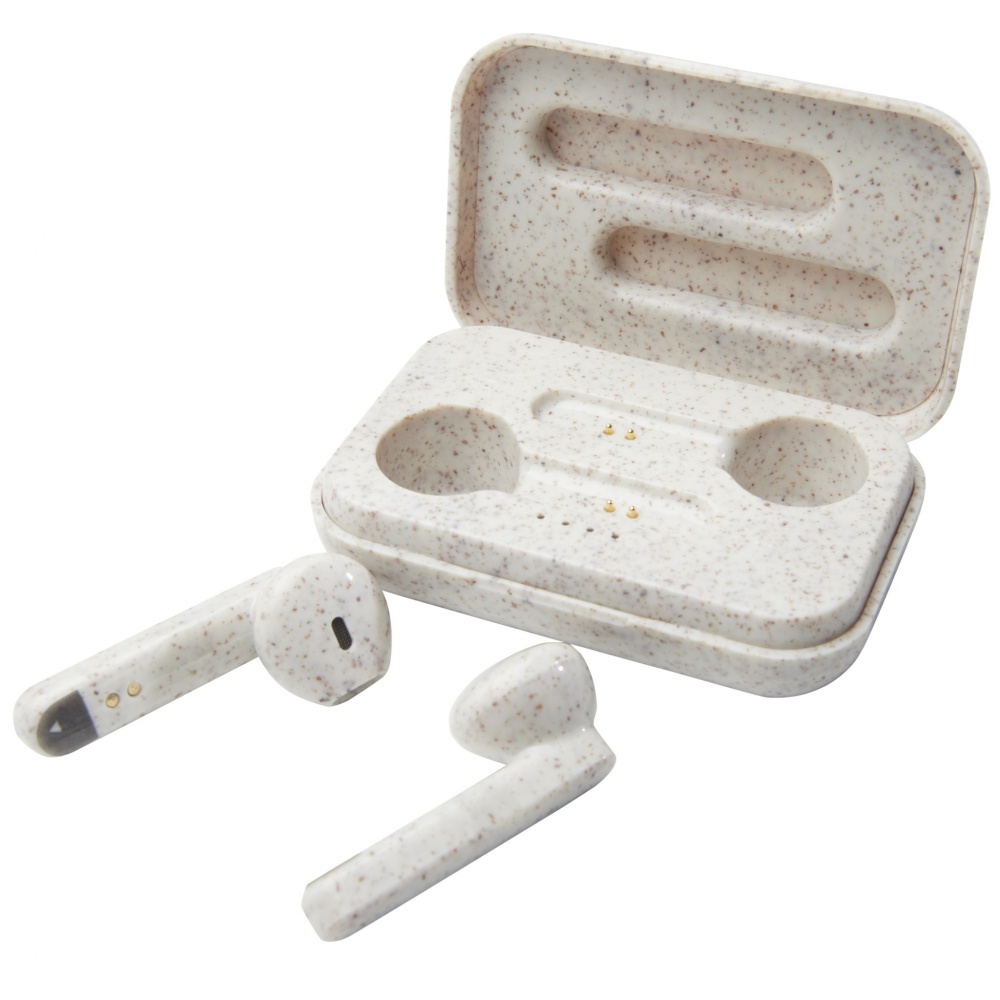 Logotrade advertising product picture of: Nantai wheat straw True Wireless earbuds