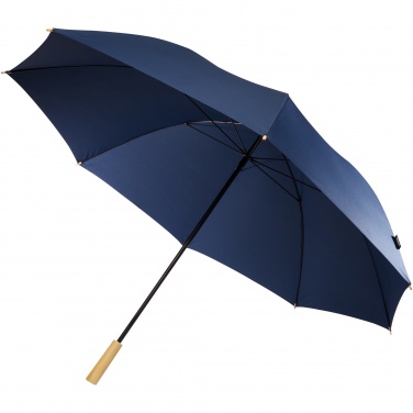 Logo trade business gifts image of: Romee 30'' windproof recycled PET golf umbrella