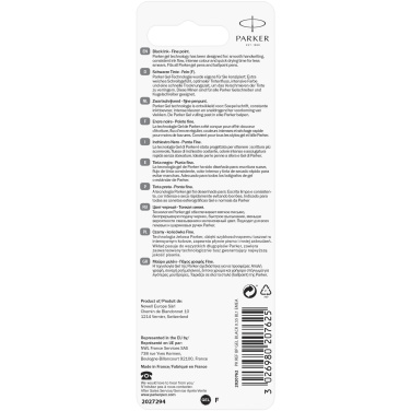 Logotrade promotional merchandise image of: Parker Gel ballpoint pen refill 