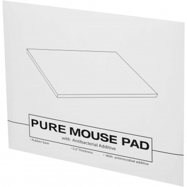 Logo trade business gift photo of: Pure mouse pad with antibacterial additive