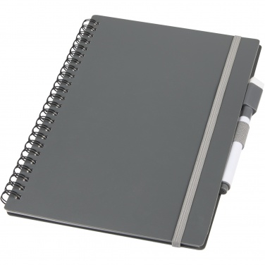 Logo trade business gift photo of: Pebbles reference reusable notebook