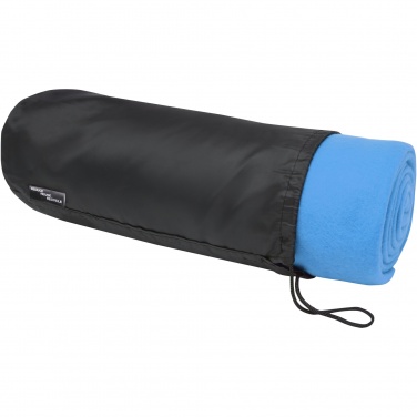 Logo trade advertising products image of: Willow GRS RPET polar fleece blanket