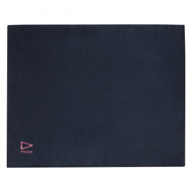 Logo trade promotional items picture of: Lily GRS certified RPET coral fleece blanket
