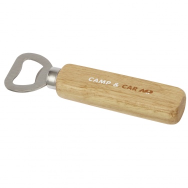 Logo trade promotional gifts picture of: Brama wooden bottle opener