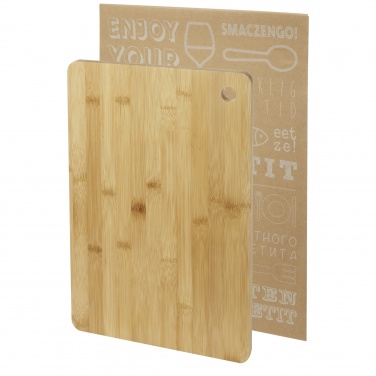 Logo trade promotional gift photo of: Harp bamboo cutting board