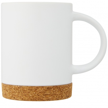 Logo trade advertising products image of: Neiva 425 ml ceramic mug with cork base
