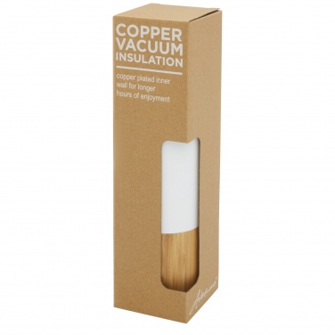 Logotrade promotional item picture of: Torne 540 ml  stainless steel bottle with bamboo outer wall