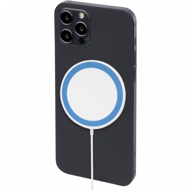 Logo trade promotional item photo of: Peak 10W magnetic wireless charging pad