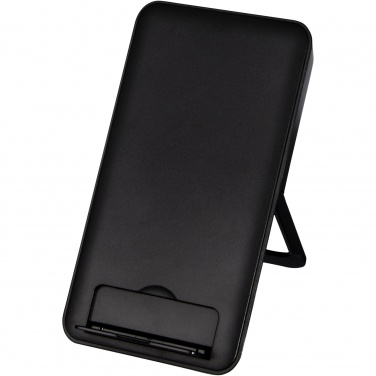 Logotrade advertising products photo of: Loop 10W recycled plastic wireless charging pad with phone stand