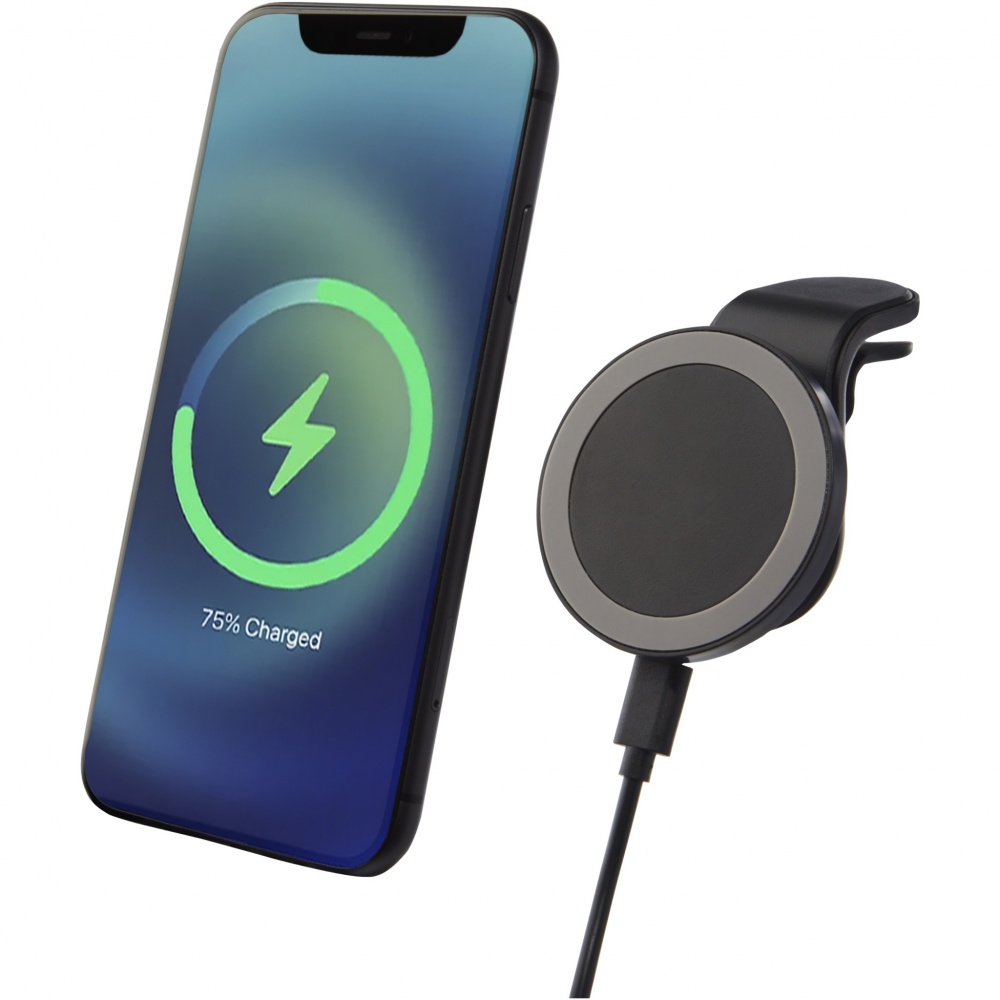 Logotrade promotional gift picture of: Magclick 10W wireless magnetic car charger