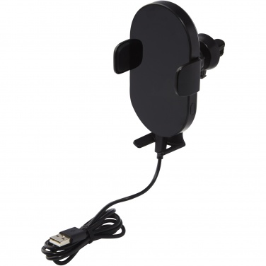 Logotrade advertising products photo of: Pilot 15W wireless automatic car charger 