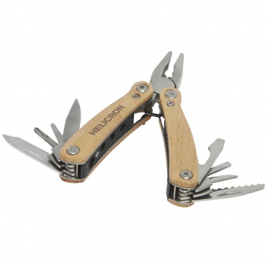 Logo trade advertising products image of: Anderson 12-function medium wooden multi-tool