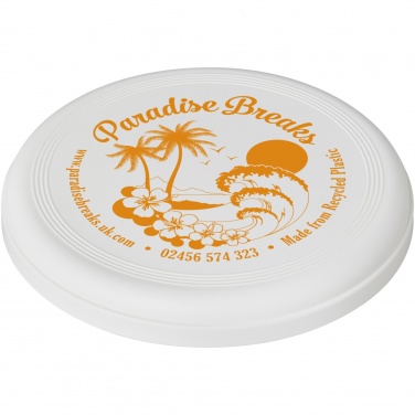 Logo trade advertising products image of: Crest recycled frisbee