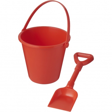 Logo trade promotional merchandise image of: Tides recycled beach bucket and spade