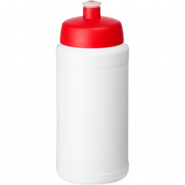 Logo trade promotional product photo of: Baseline 500 ml recycled sport bottle