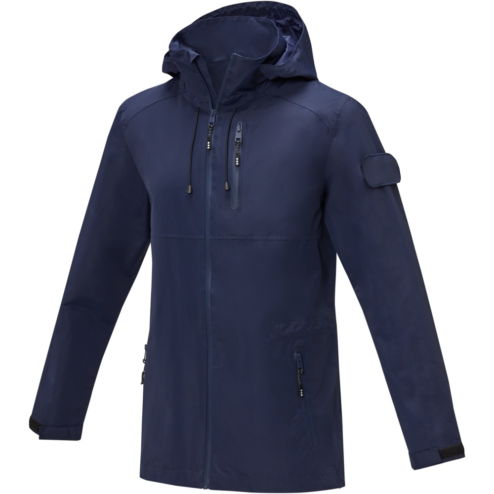 Logo trade promotional giveaway photo of: Kai unisex lightweight GRS recycled circular jacket