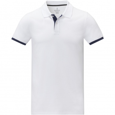 Logo trade promotional gifts image of: Morgan short sleeve men's duotone polo