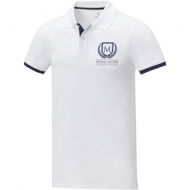 Logotrade promotional merchandise photo of: Morgan short sleeve men's duotone polo