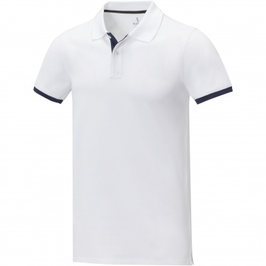 Logo trade corporate gifts picture of: Morgan short sleeve men's duotone polo