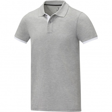 Logo trade promotional merchandise picture of: Morgan short sleeve men's duotone polo