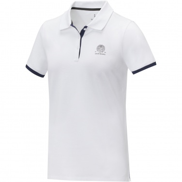 Logotrade corporate gift image of: Morgan short sleeve women's duotone polo