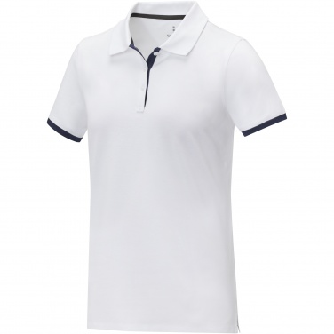 Logotrade promotional merchandise picture of: Morgan short sleeve women's duotone polo