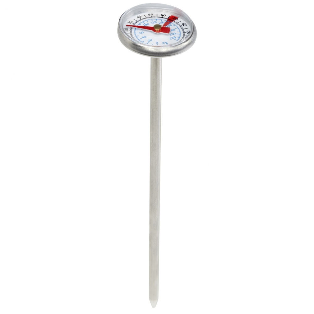 Logo trade promotional giveaways picture of: Met BBQ thermomether