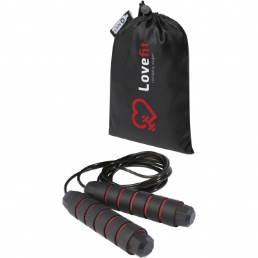 Logotrade advertising products photo of: Austin soft skipping rope in recycled PET pouch