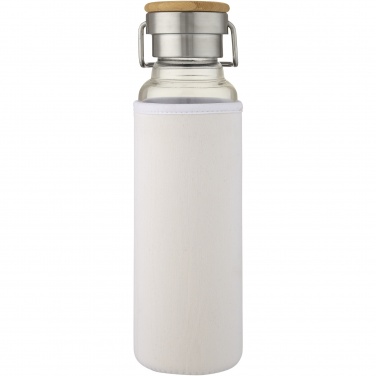 Logo trade corporate gifts image of: Thor 660 ml glass bottle with neoprene sleeve