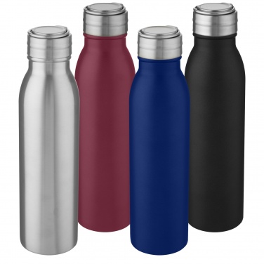 Logo trade corporate gift photo of: Harper 700 ml stainless steel water bottle with metal loop