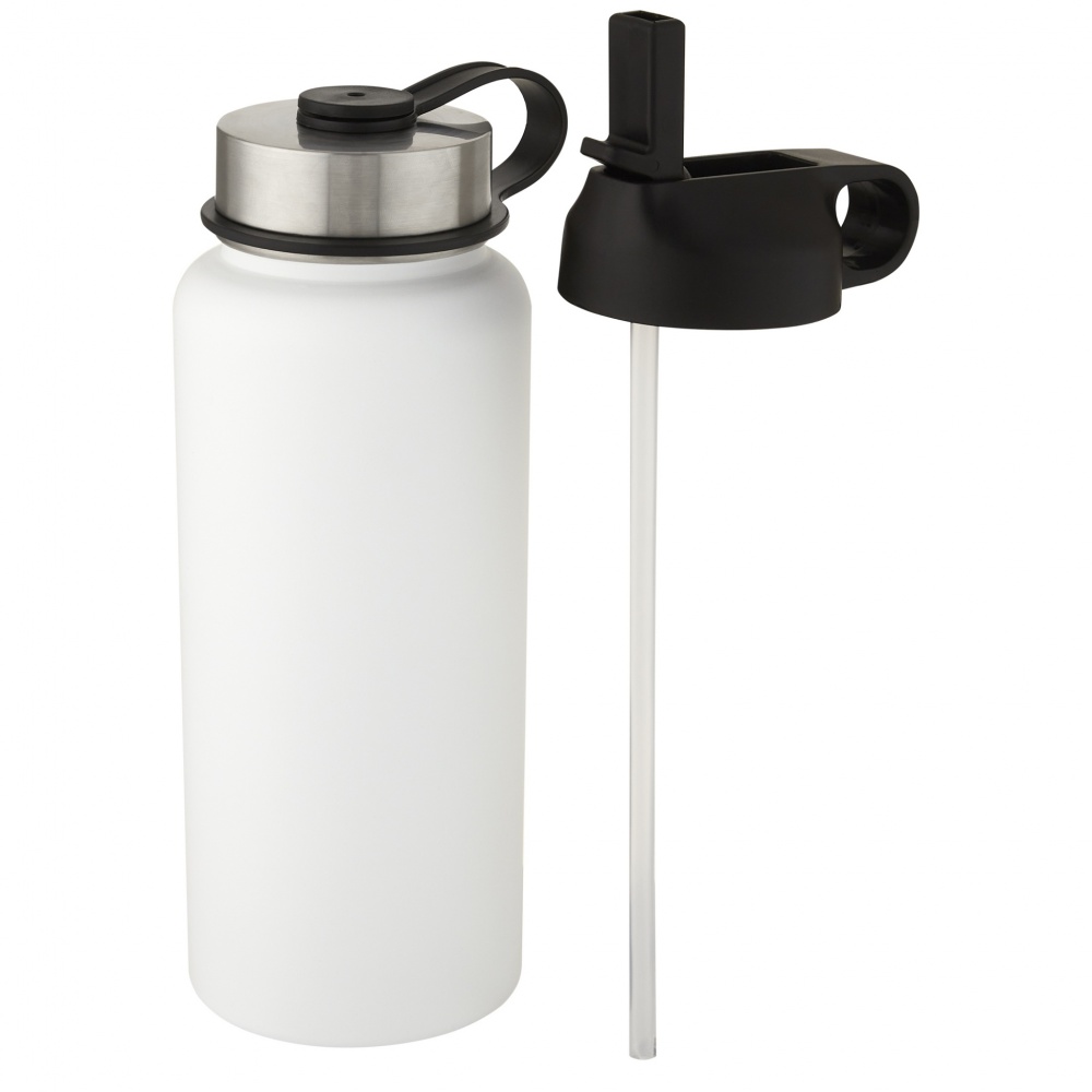 Logo trade promotional giveaway photo of: Supra 1 L copper vacuum insulated sport bottle with 2 lids