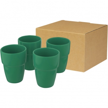 Logotrade promotional giveaways photo of: Staki 4-piece 280 ml stackable mug gift set