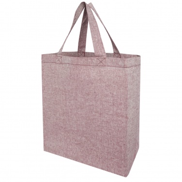 Logo trade promotional items image of: Pheebs 150 g/m² recycled gusset tote bag 13L