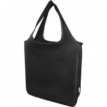 Logo trade promotional merchandise picture of: Ash RPET large foldable tote bag 14L