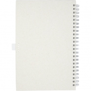 Logotrade promotional gift image of: Dairy Dream A5 size reference recycled milk cartons spiral notebook