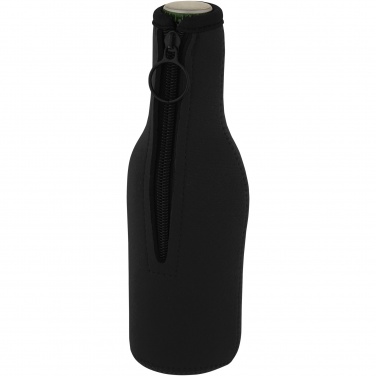 Logotrade promotional item image of: Fris recycled neoprene bottle sleeve holder
