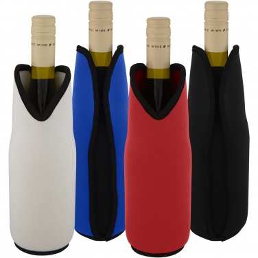 Logo trade promotional giveaways image of: Noun recycled neoprene wine sleeve holder