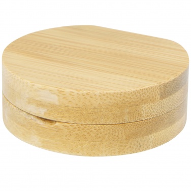Logo trade advertising products image of: Afrodit bamboo pocket mirror
